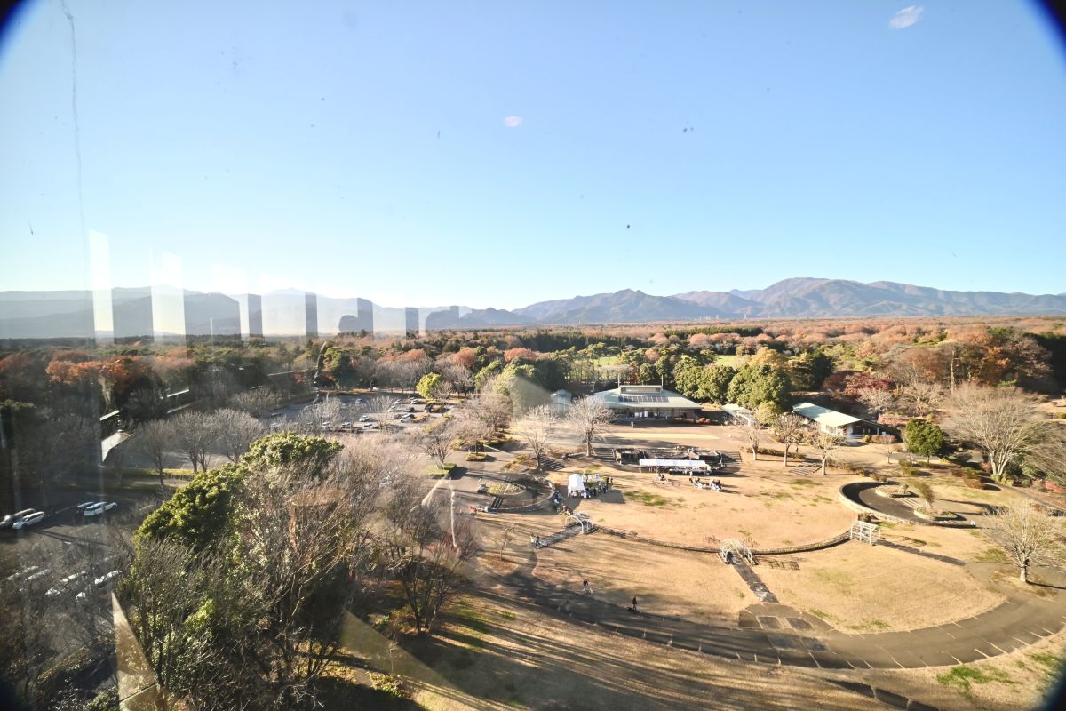 ONSEN・ガストロノミーウォーキング in 那須塩原2025のサンサンタワーから見た景色