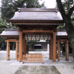 黒磯神社正面の様子