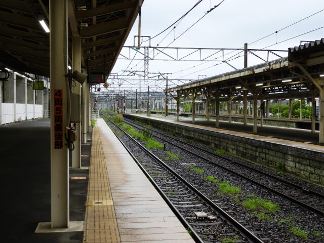 黒磯駅のホーム