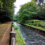 那須疏水_千本松方面を見ている